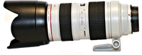 Canon 70-200 mm / 2.8 f