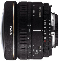 sigma 8 mm / 4 f